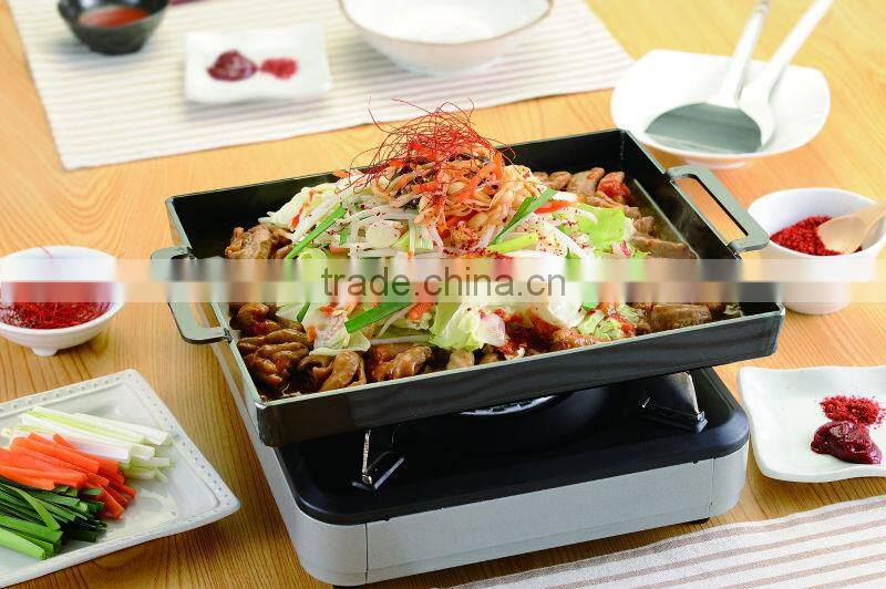 The iron plate with a thickness of 3.2mm that burning sweet japan pancake