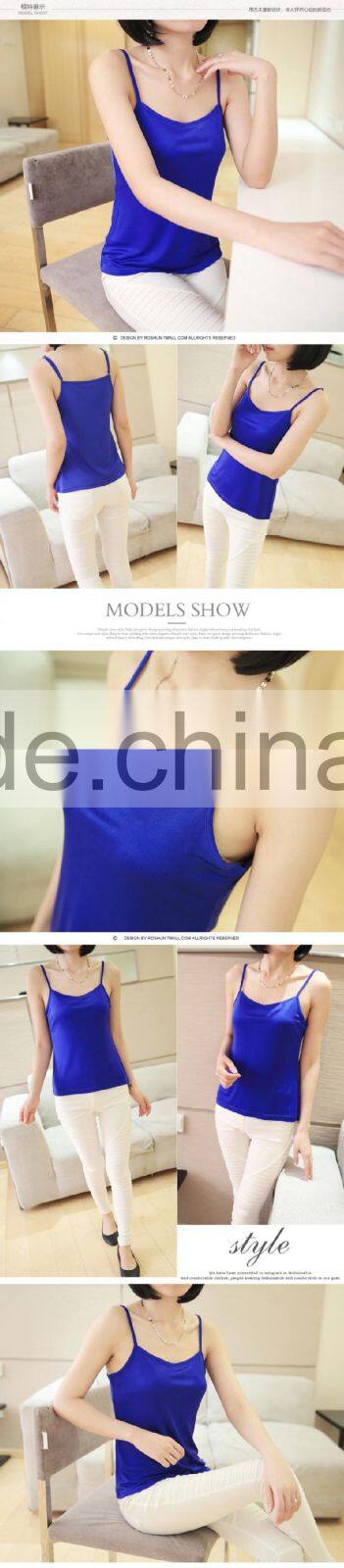 Casual Blusas Crop Top Camisole Women Tops Strap Blouse Camisas Regata Feminina Women Sleeveless Chiffon Blouse Tops