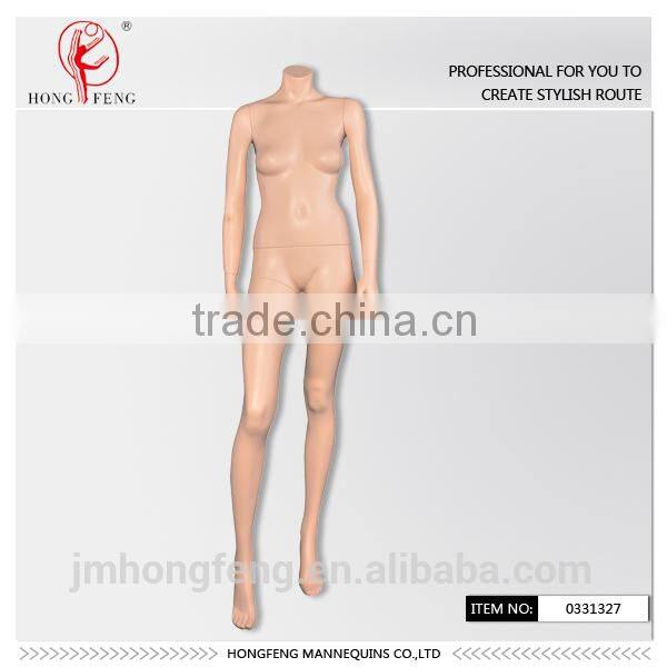 2015 hongfeng new fashion female headless mannequins