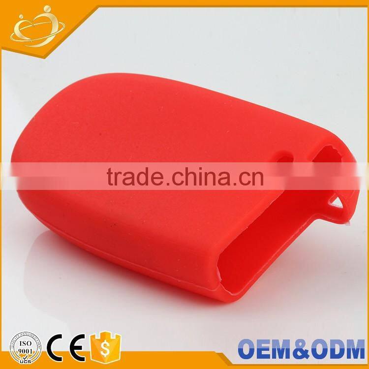 Car key spare parts full size personalized silicone key cover for jeep