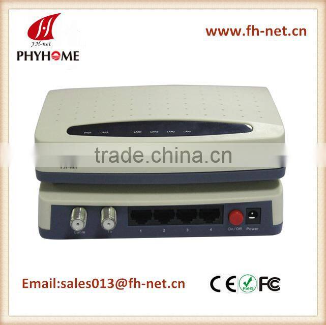 EOC slave modem 4 10/100base