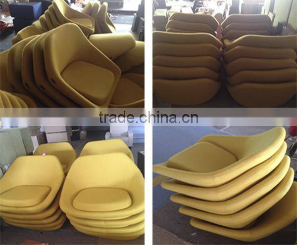 lounge chair with footrest, leisure swivel chair with footrest, modern recliner leisure chair H-11