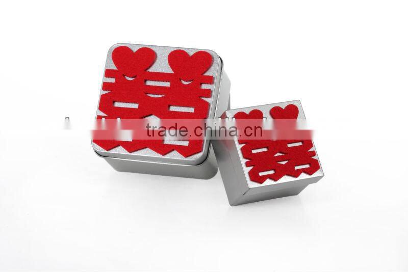 New wholesale tin boxes sale for wedding TH-039