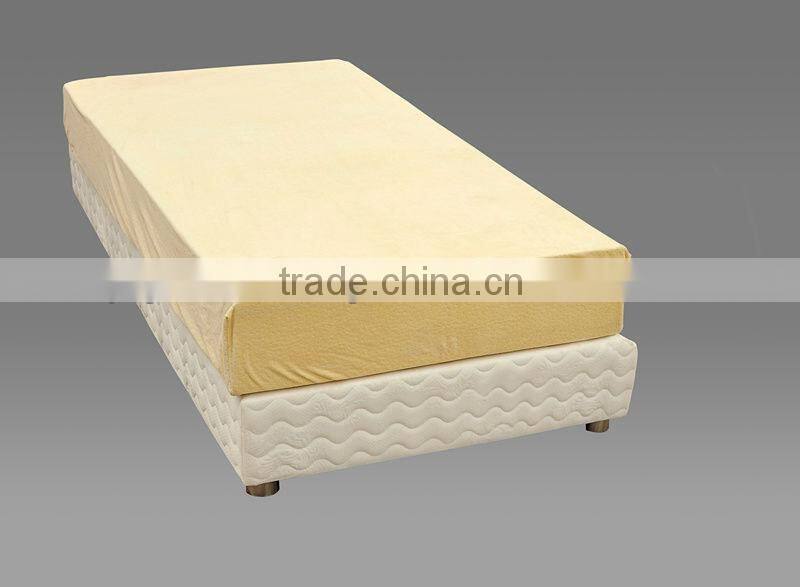 Grey Aglaia king spring mattress with euro-top
