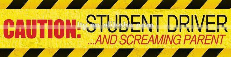 rectangle Car vinyl magnetic sign (M-CS114)