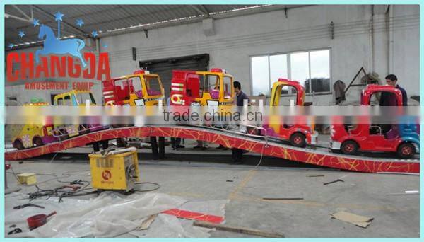 Shopping mall outdoor play kiddy ride climbing cars