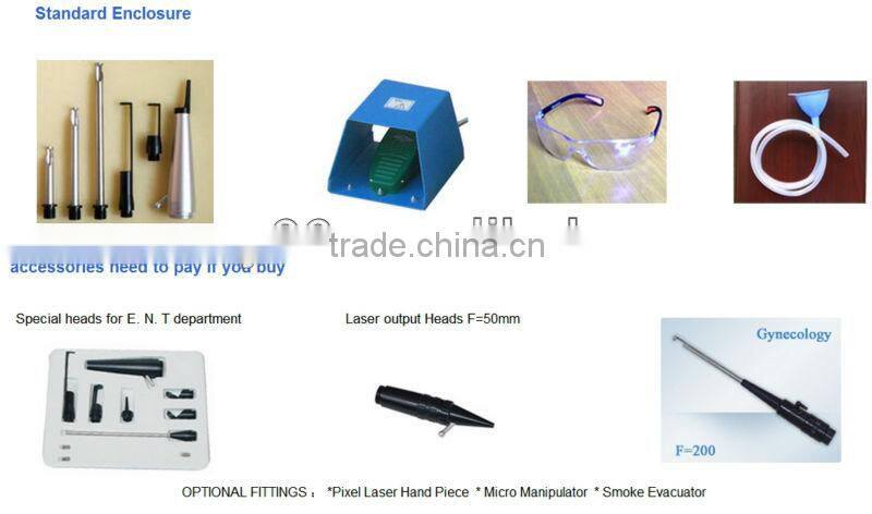 15W Portable CO2 Laser Medical Machine