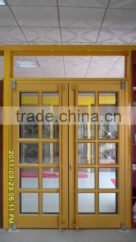 European style aluminum door with glass,the ideal replacement of the wooden door