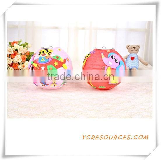 2015 Children DIY animal paper lantern , party favor party hall decoration Hanging Cartoon DIY paper lantern best sell (TY11010)