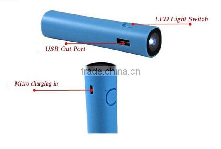 High Quality Mini slim powerbank 2000mah power bank