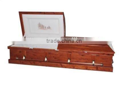 China factory veneer casket and coffin