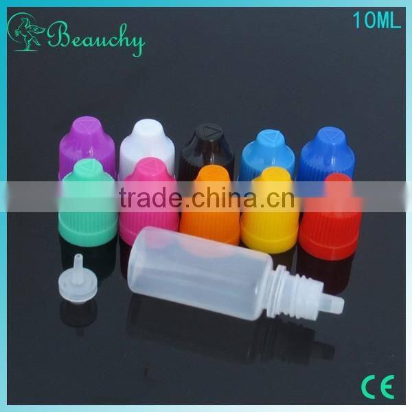 BEAUCHY 2015 NEW 10 ml plastic bottle 10ml dropper bottles for 10ml e juice
