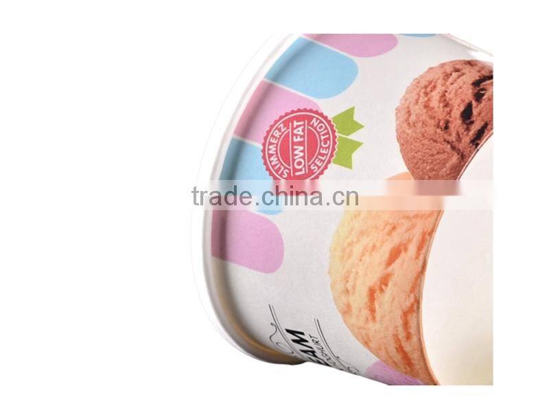 Lovely colorful printing ice cream waterproof box