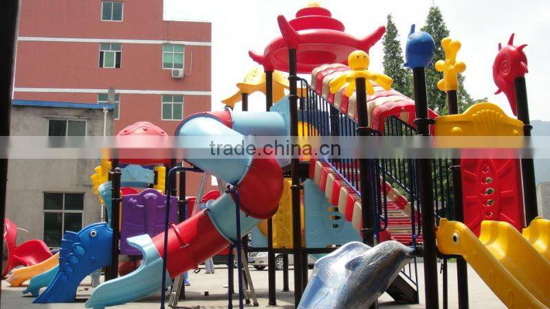 Plasric slides attractions equipments !theme amusement park kiddie playground
