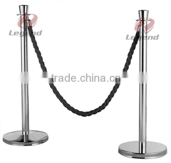 High Quanlity steel Crowd Control Queue Line Post Stand Stanchion