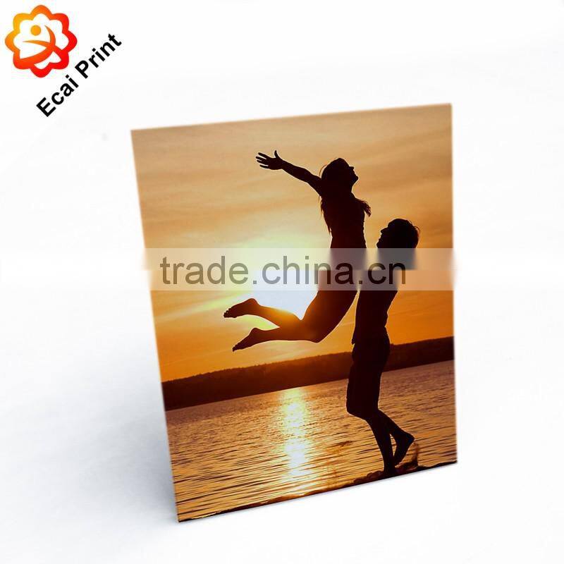 High quality good-looking wood sublimated love photo frame