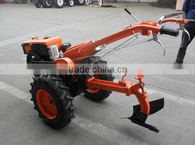 Pedestrian controlled tractors