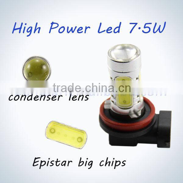 High power 7.5 W LED Fog light tail light headlight for car led car bulb