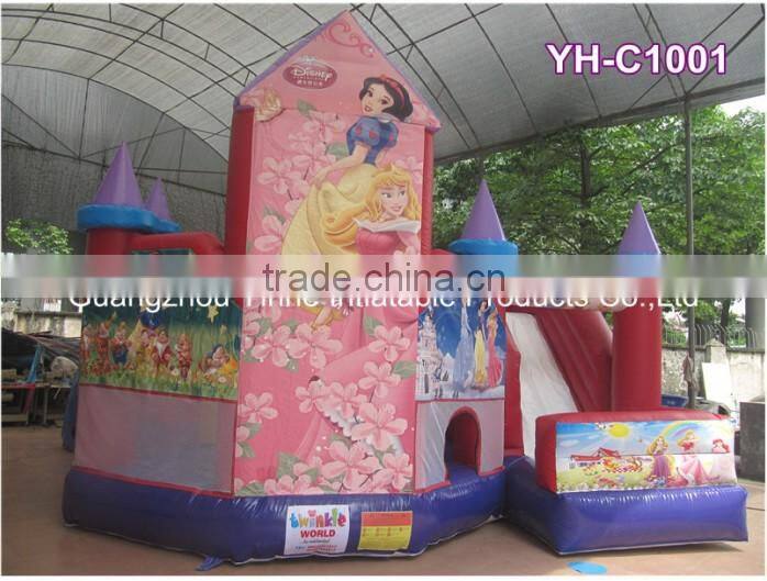 Commercial bouncer, inflatable castle with slide