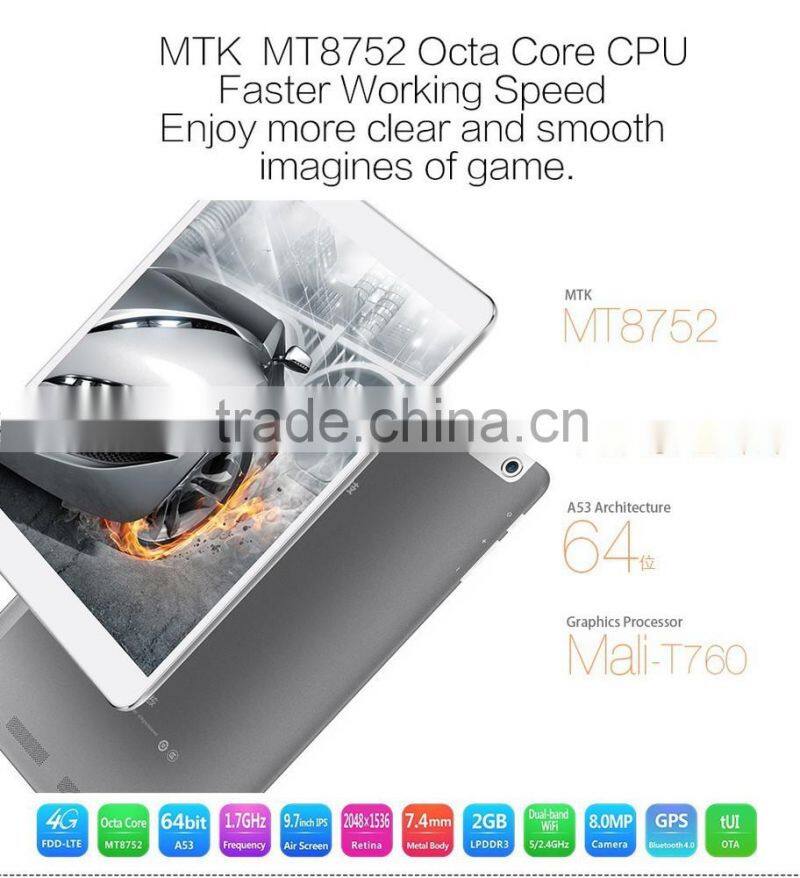 Hottest and Newest 9.7 inch 3G WCDMA 4G LTE Call Tablet PC Android 5.1 2G 4G RAM Octa Core