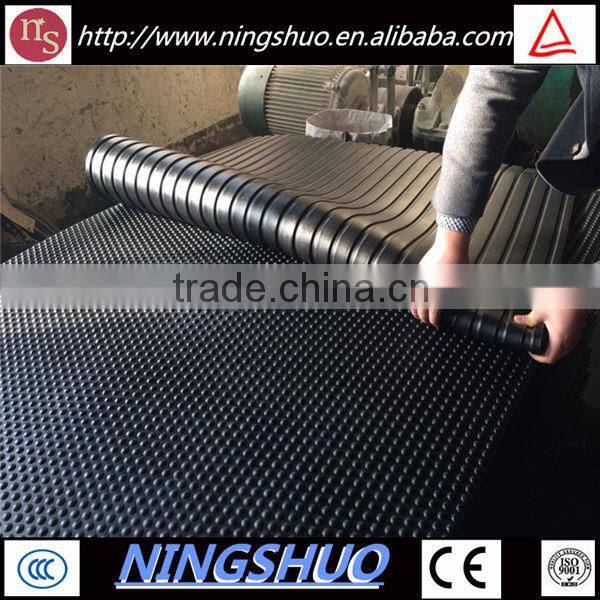 Trade Assurance round dot stall floor mat, stable walkway rubber mat