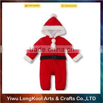 Most popular cheap cosplay santa claus costume Christmas baby costume