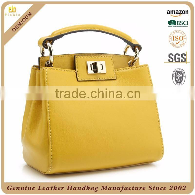 CSS1495-001 Candy color Lady 100% Real/Genuine leather Designer's Mini Purses handbag