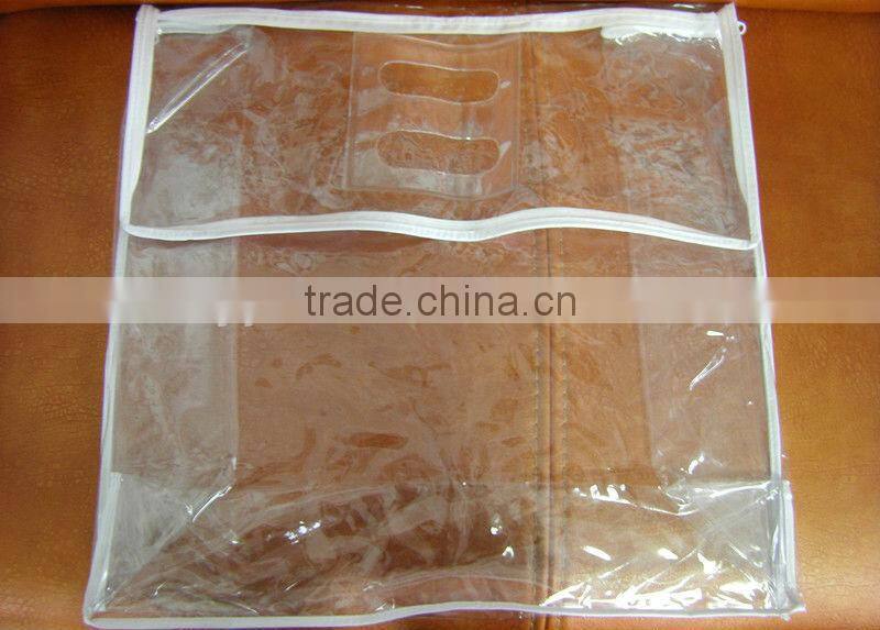 Zipper bedding packaging bag