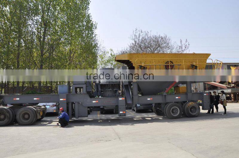 10-35t/h YDS50 complete mobile crushing plant