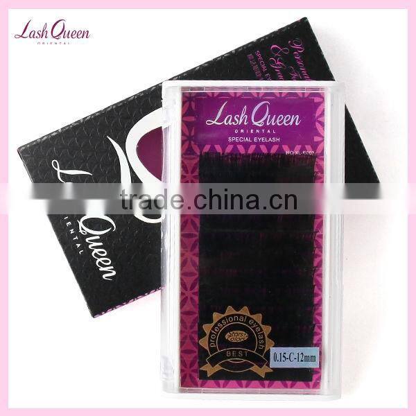 2015 new hot Makeup natural false eyelashes Black color individual Eyelash extension Magic lashes type artificial eyelash