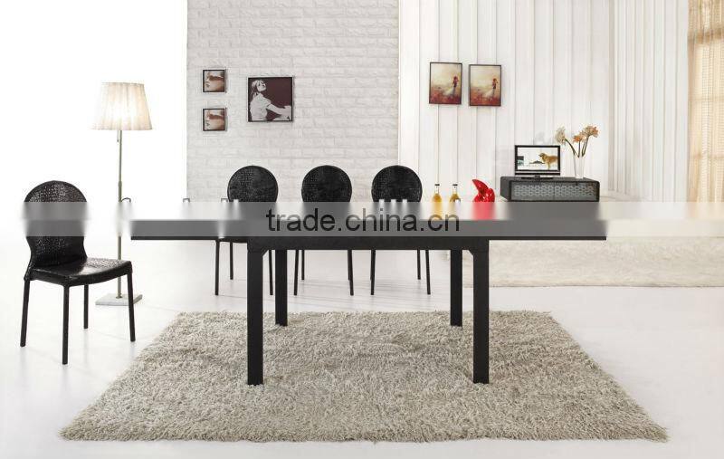 Elegant and Mondern extentable glass Dining Table L820,XIUJIE