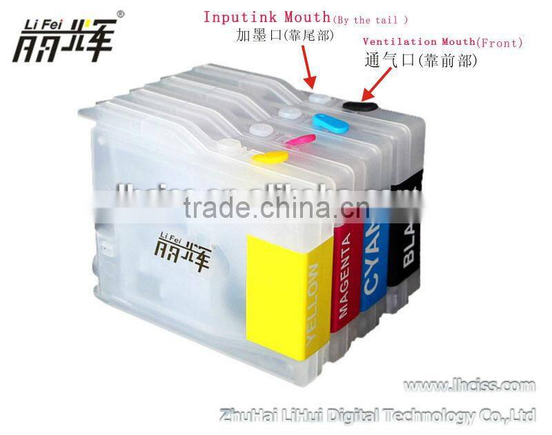 refill ink cartridge/set for Brother LC-960 use for Brother MFC-230C/235C/240C/260C/W265C/440CN/465CN/660CN/665CW/ 685C/750CW