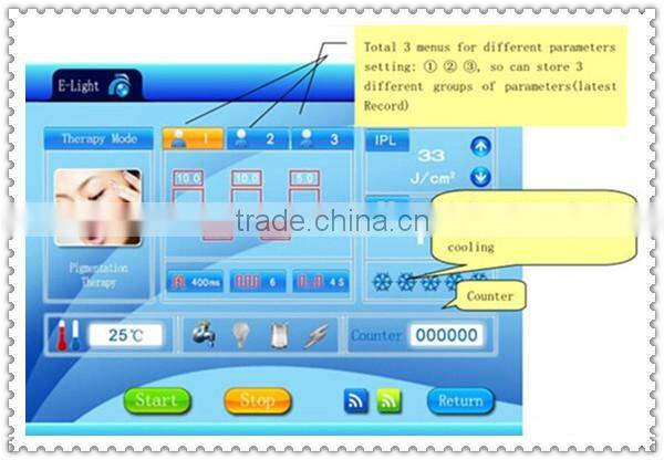 Mini home ipl hair removal machine