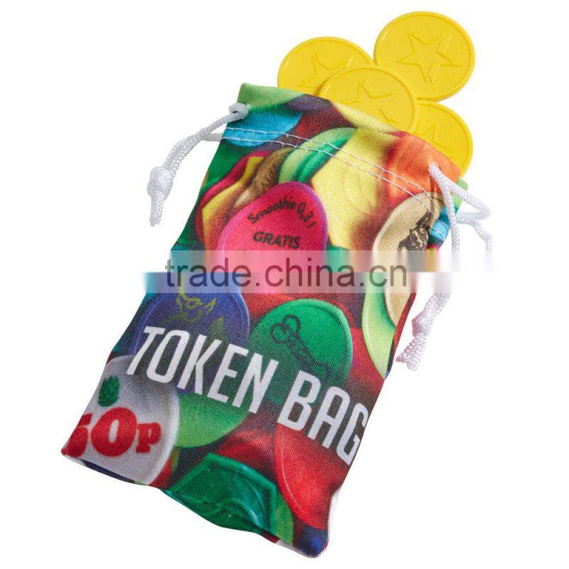 Full Colour Printed Token Bags