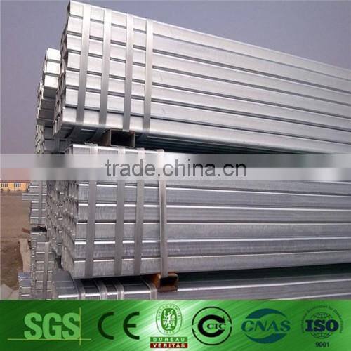 Zinc coated fence galvanized steel pipe square/Rectangular/round/oval tube