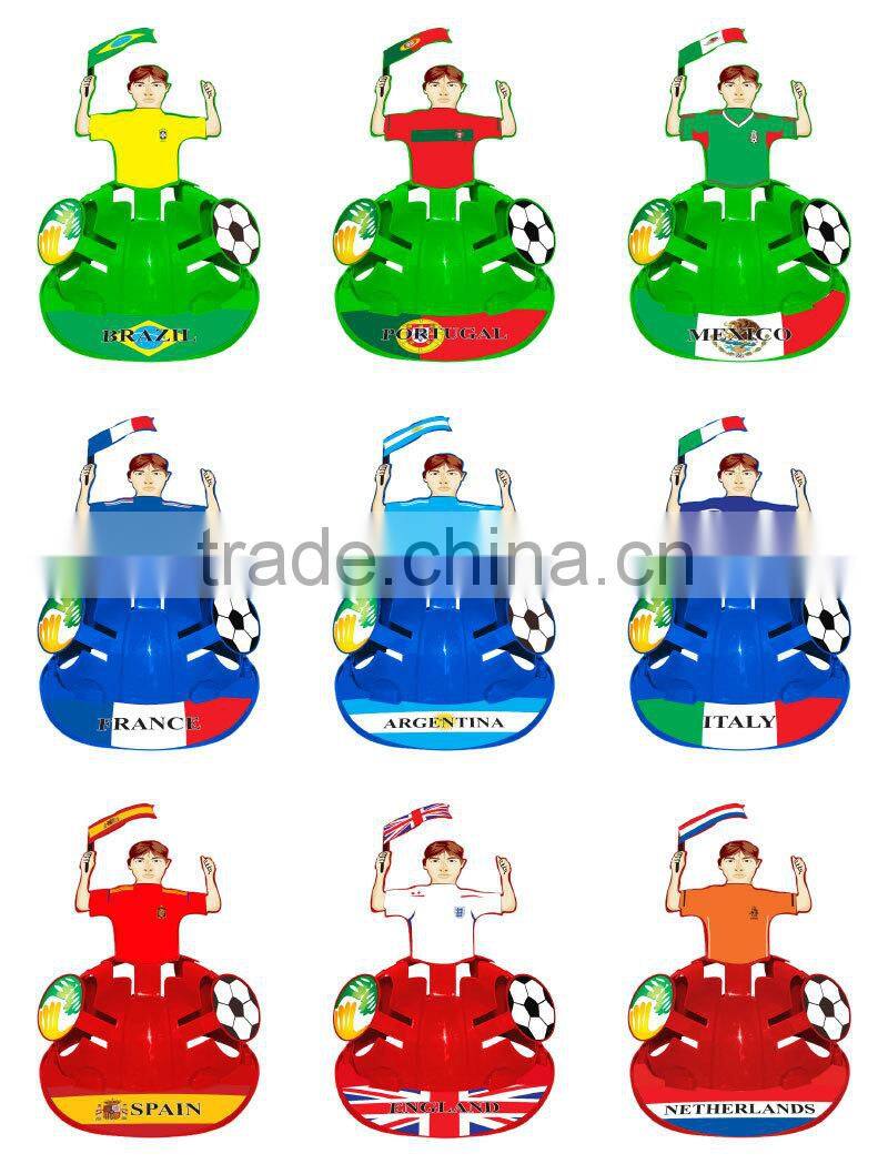Top sale new design crazy football hat