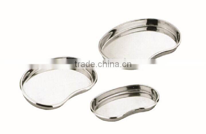 MK03-723 Hospital Surgical Medical Stainless Steel Medical Hollow Ware Instruments Deep Kindney Shape Plate