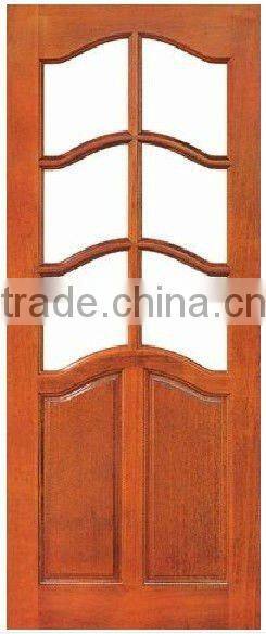 Interior glass door for house