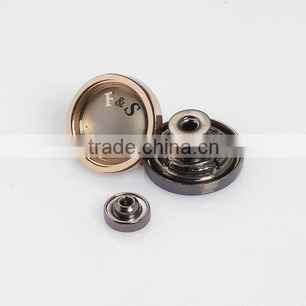 Fashion designer clothing buttons western metal buttons button clip