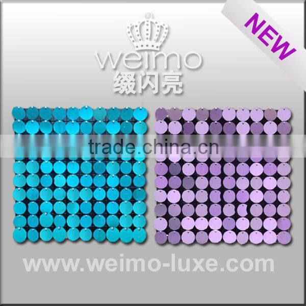 2016 Patent Sparkly PVC Wall Panel For Wedding Background Decoration