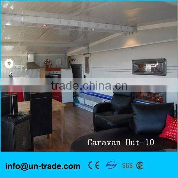 elegant concise caravan hut in Norway