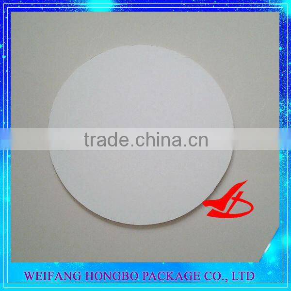 gold cardboard cake pad& cake base