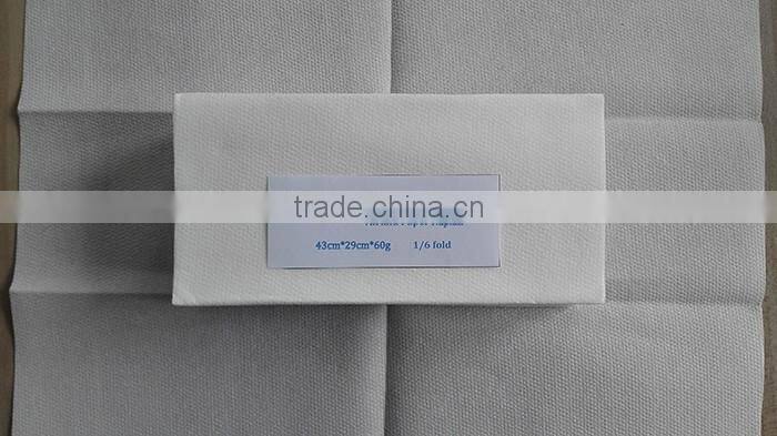 Raw materials paper napkin bands, printed paper napkin roll, airlaid paper napkin sizes