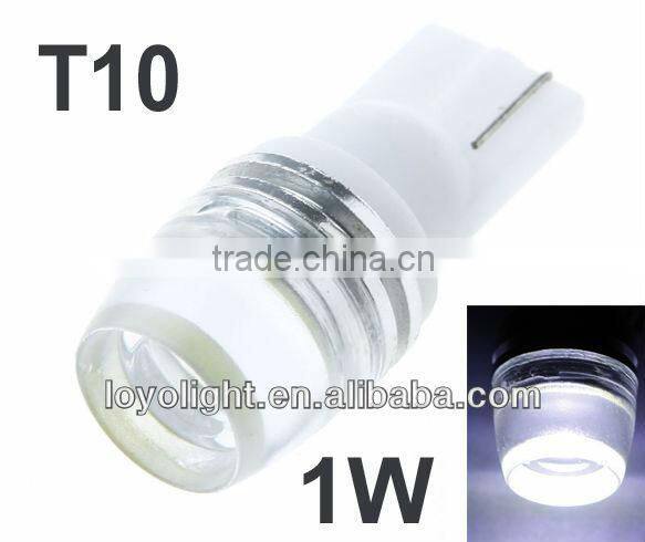 12V DC 0.5w small light T10 light base cars led lights