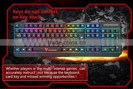 wired led keyboard Computer Keyboard , Any Language Layout, OEM Welcome