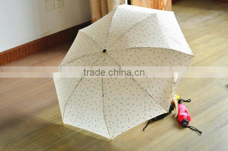 Aluminium umbrella wholesale 5 folding manufacture chinese umbrella
