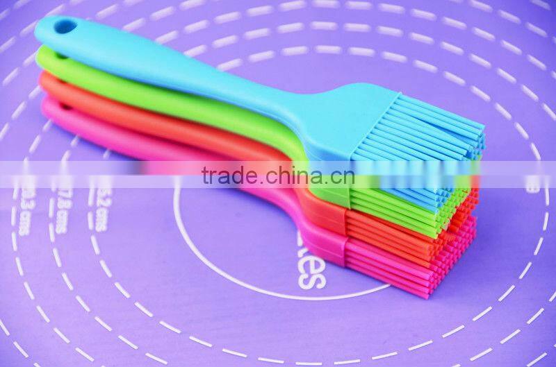 colorful kitchen gadget silicone soy source brush