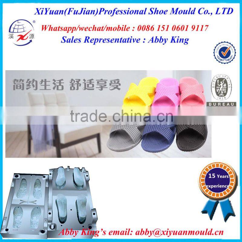 Customized Injection lover EVA slipper mould shoe mould maker in China