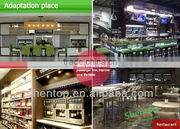 ShenTop 6bottles Wine Dispenser STH-AV06 Wine Dispenser Fridge Dispenser Refrigerated Wine Dispenser wine dispenser machine
