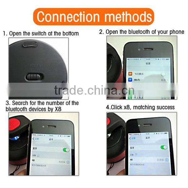 2015!! Personalized mini thumb speaker bluetooth active speaker audio speaker with hand free calling function
